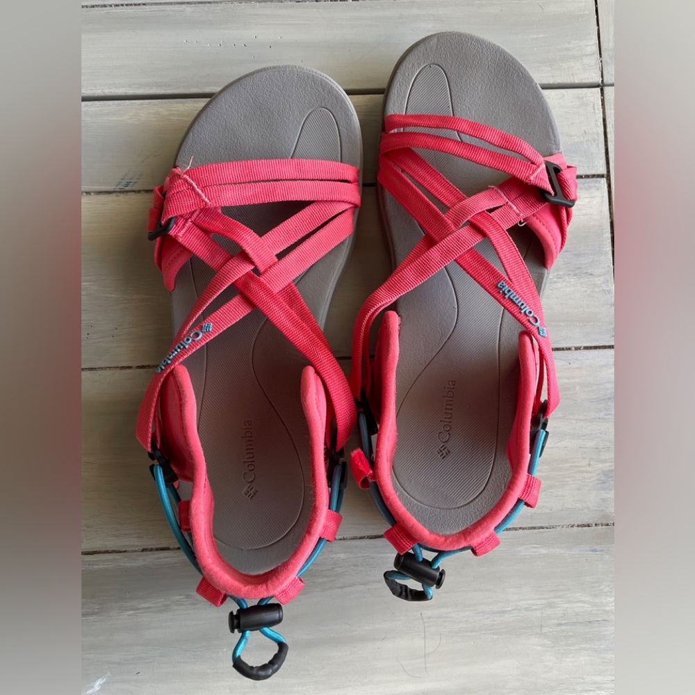 Columbia Sports Sandals/ juicy beta color